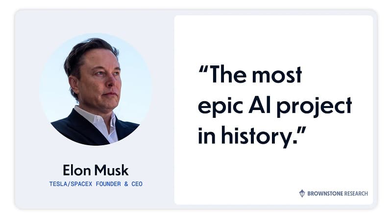 elon musk 50x blueprint terafab stock